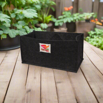 Rectangular Grow Bag Non-toxic, non-irritating, antibacterial, anti-chemical fabric.  Best for potato tomato brinjal farming home kitchen garden