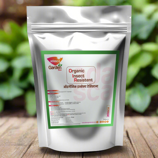 Organic Insect Resistant Beauveria bassiana, Verticillum lecanni 0.5*10^9 cfu/gm No fear of environment pollution & hence eco-friendly for your home garden